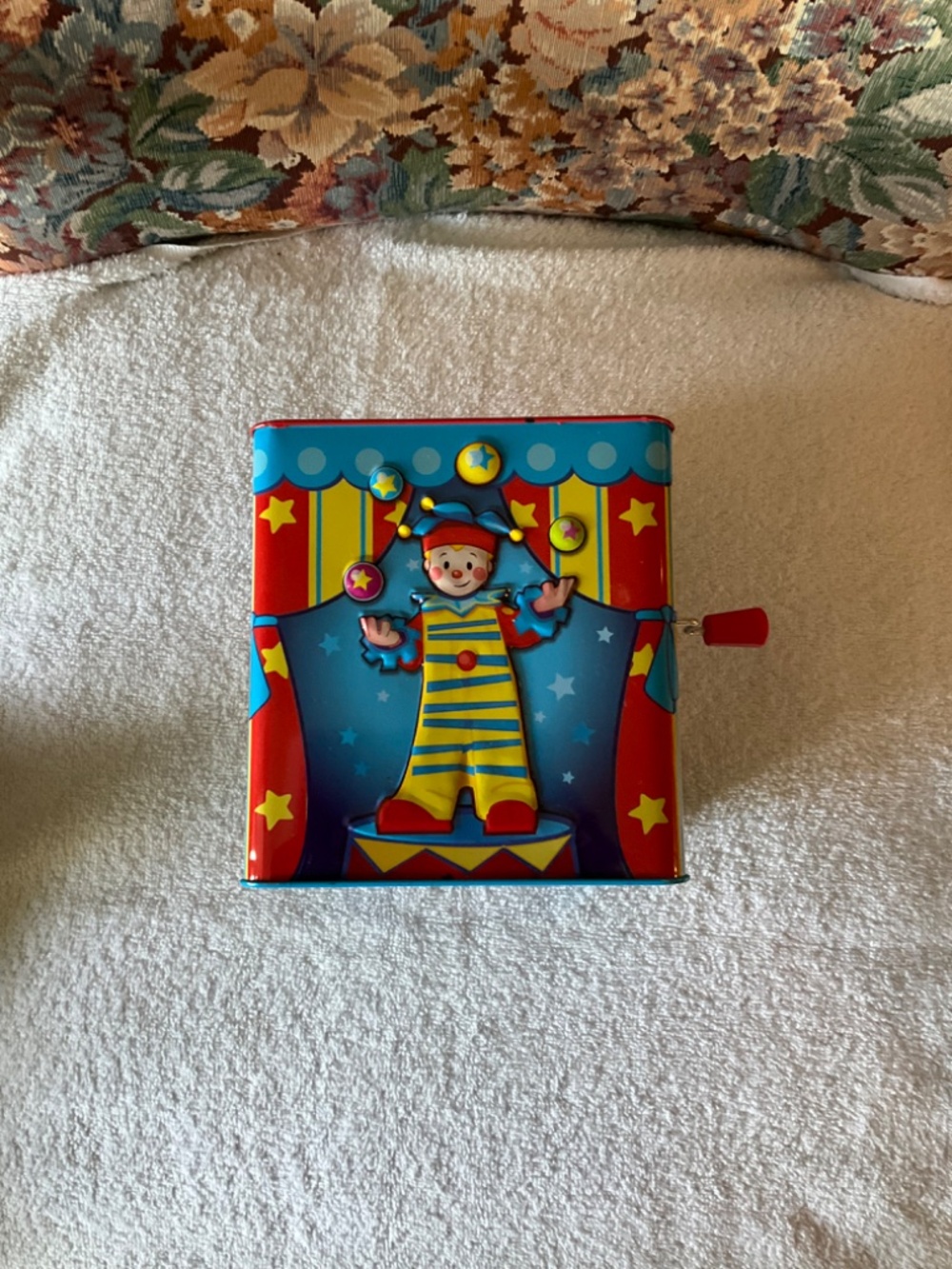 EUC Schylling "Silly Circus" Jack-in-the-Box Musical Toy - Picture 2 of 7